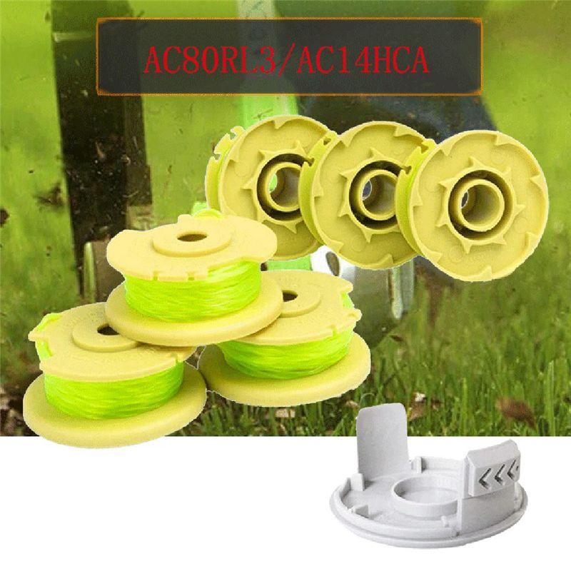 6 упаковок для аксессуаров триммера RYOBI Катушка AC80RL3/AC14HCA Запасные части Аксессуары-B61B