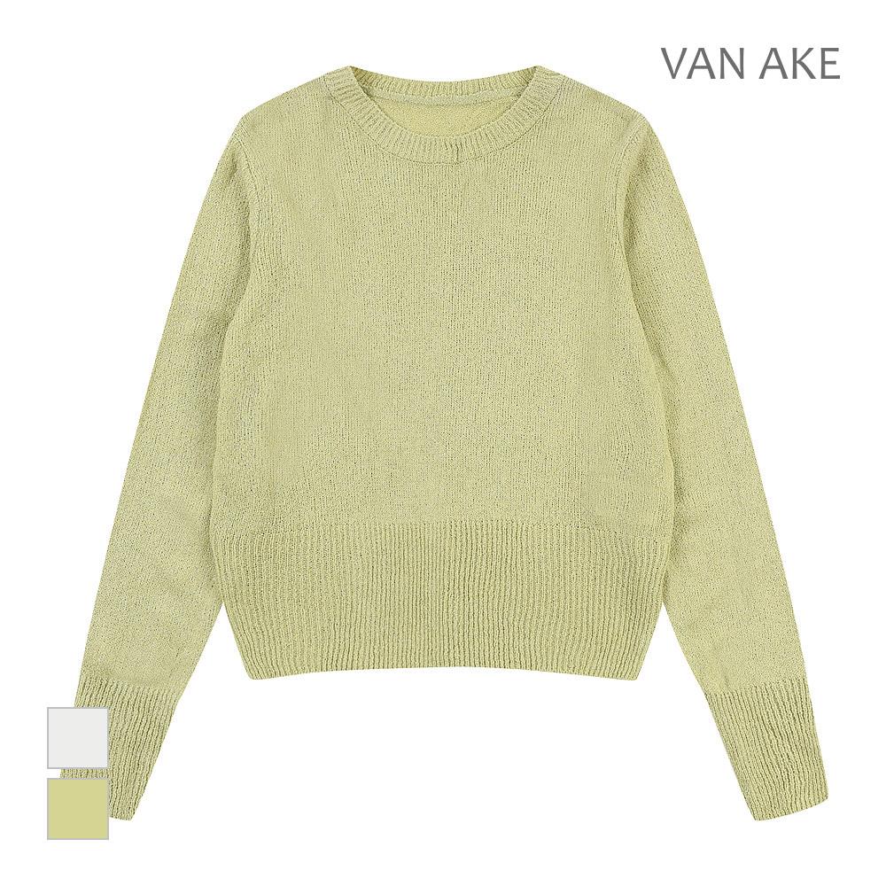 VANAKE Round Neck Design Knit_Vb35Ktq308Z