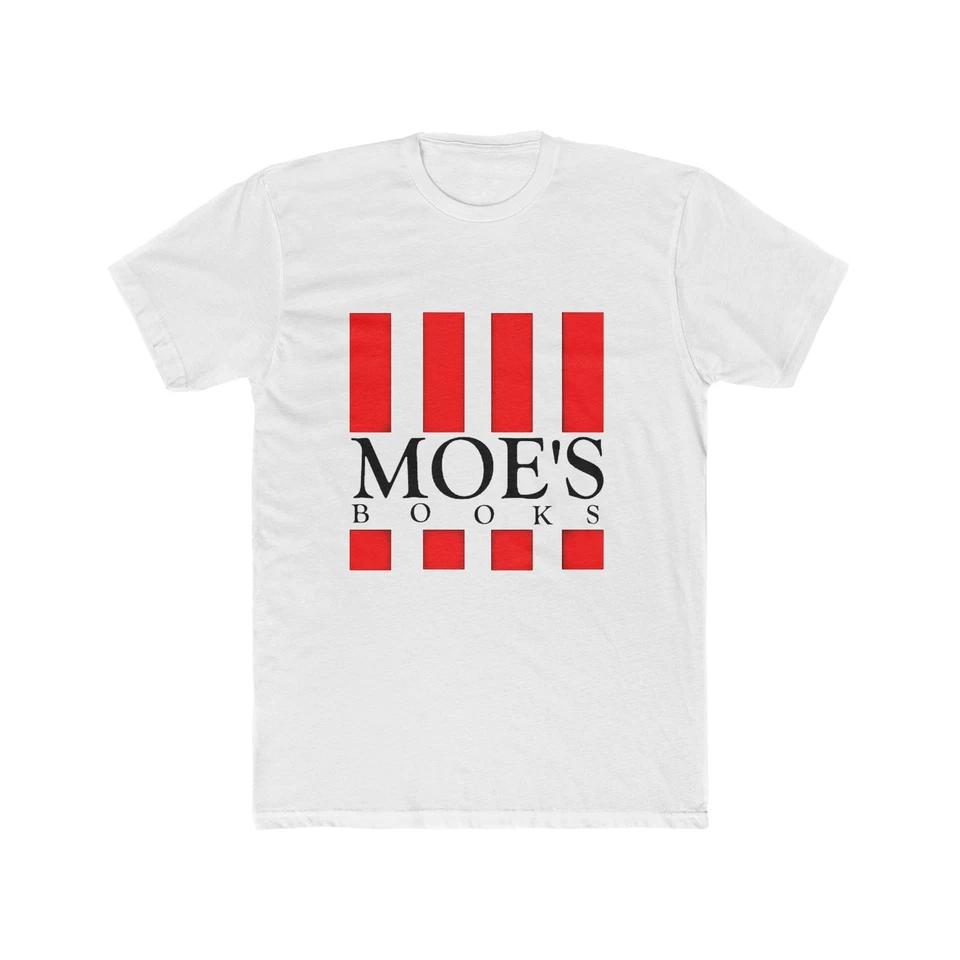 Moe's Books berkley bookstore Men's Cotton Crew Tee California