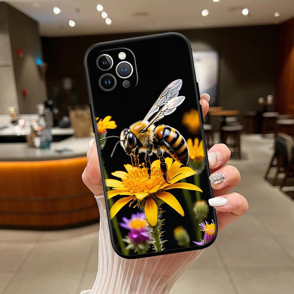 RA3 Art Bees Cartoon New High-End Shell Phone Case for Redmi Note 8 9 Pro Max 9S 9T 9C NFC 8T 8A 10A A4
