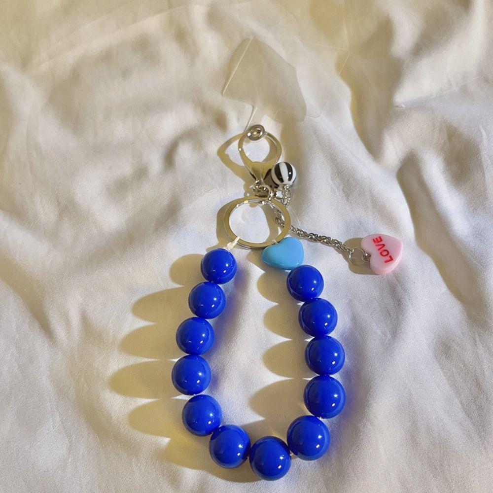 Милый чистый цвет милый кулон сумка бисерный чехол для мобильного телефона универсальный кулон для женщин