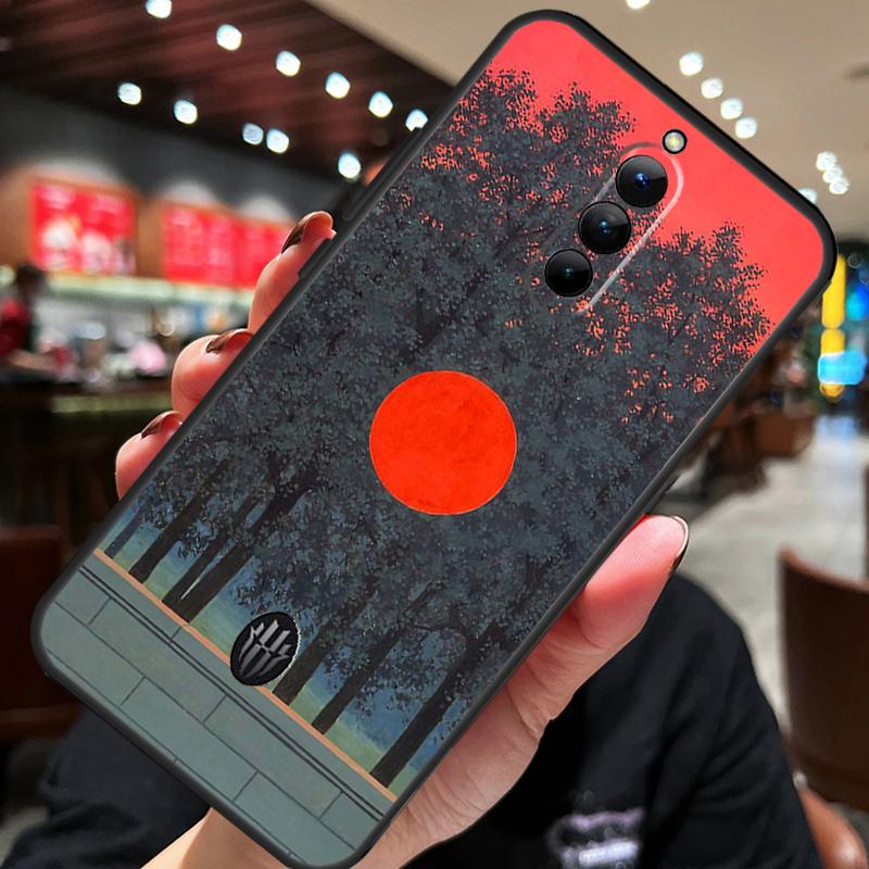 Художественный чехол Рене Магритта Для ZTE Nubia Red Magic 10 Air 7 6S 7S Pro Red Magic 11 10 9 8 8S 9S 10S Pro Plus Чехол