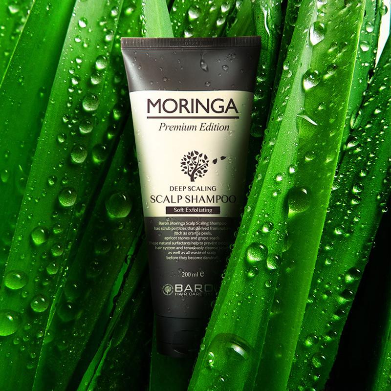 [BARON] Moringa Scalp Scaling Shampoo 200ml