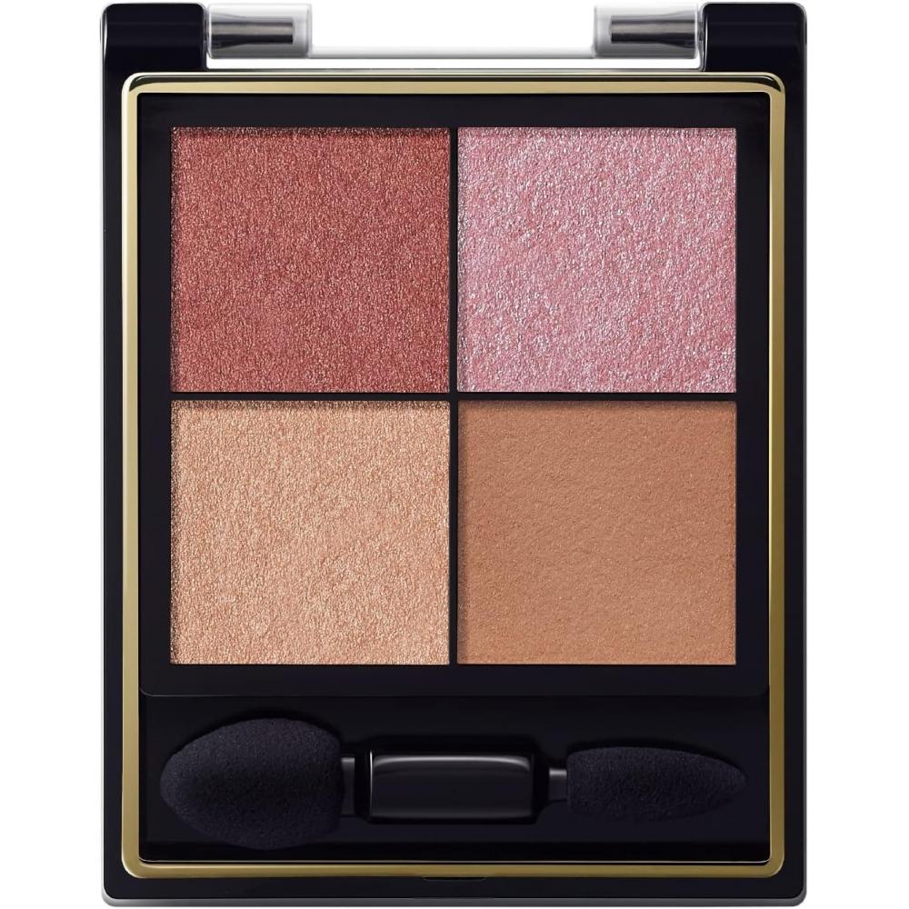 Excel Real Close Shadow Cx06  Back Slit  Nuance Color Eye Shadow Palette 4 Colors 3 Textures  Gloss  Lame  Matte  Cx06  Back Slit 