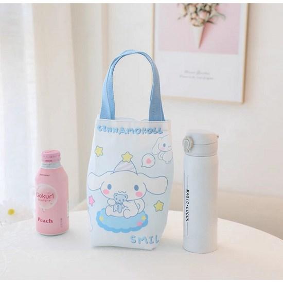 Sunny Young Market Sanrio Water Bottle Pouch Character Bottle Bag Tumbler Bag Water Bottle Pocket Cell Phone Bag Multipurpose, Hello Kitty, 1 Piece