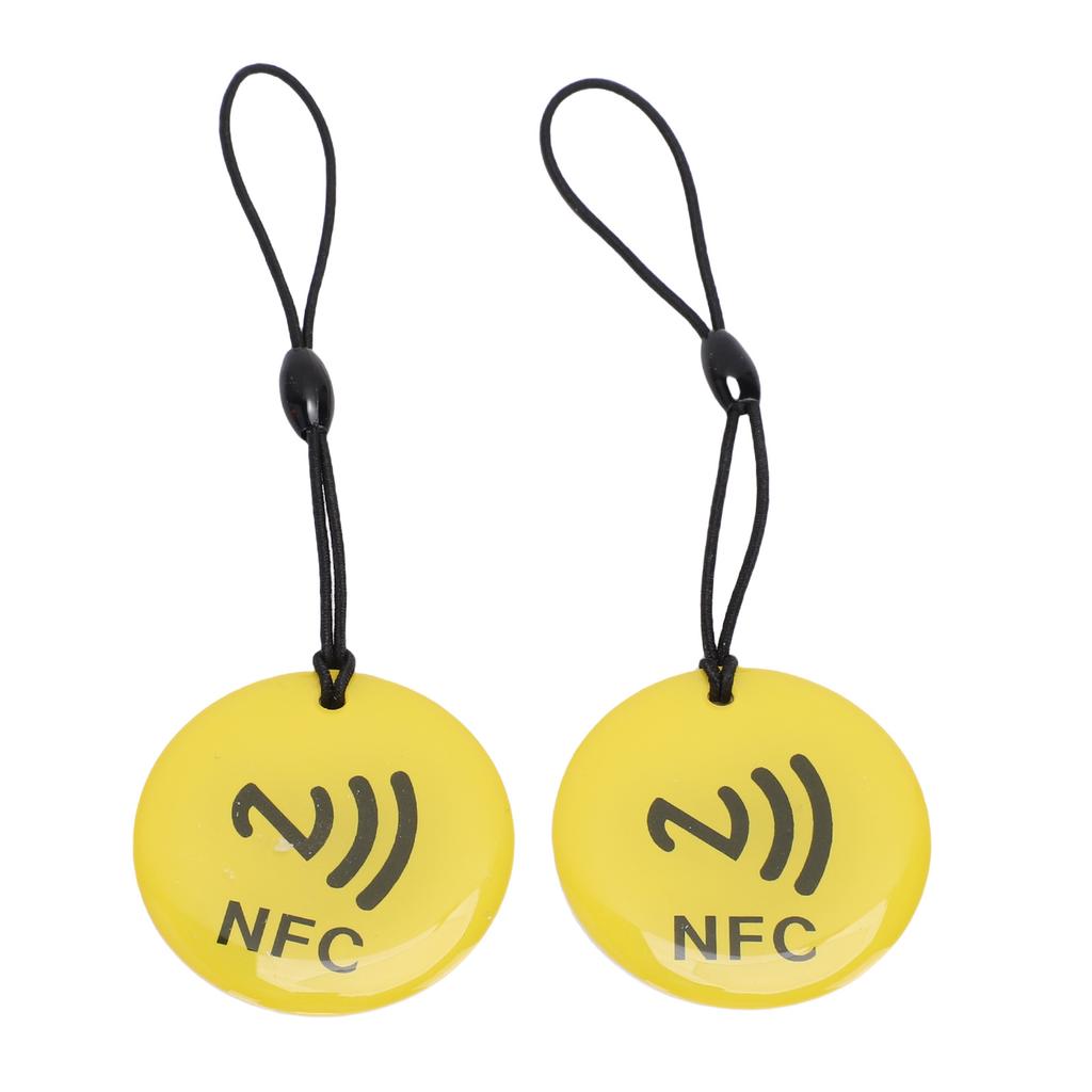 10 шт. NFC-меток брелок 35 см чип NTAG213 программируемый NFC-брелок NFC-карта для всех мобильных телефонов и устройств с поддержкой NFC желтый