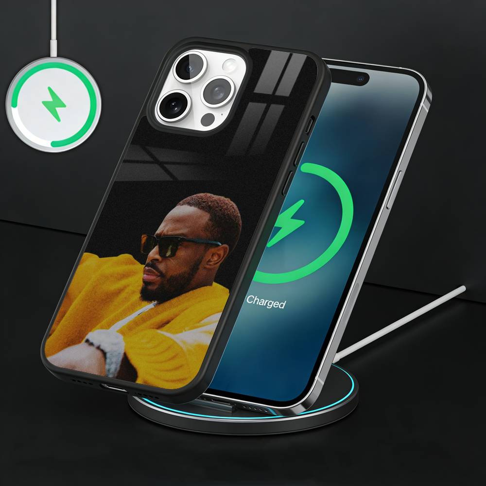 D-Dadju Singer Phone Case For iPhone17,16,15,14,13 Plus,Pro Max Magnetic For Magsafe Wireless Charging