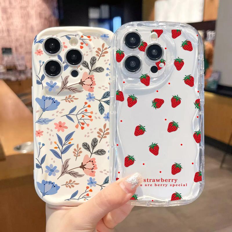 Чехол для Huawei Honor 400 200 Pro 600 90 Lite X5C X7D X8D X9D X6B X8B X9B X5B X6C X8C X6A X8A X7A X9C Модный чехол с клубникой