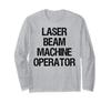Оператор лазерного станка с длинным рукавом. Футболка