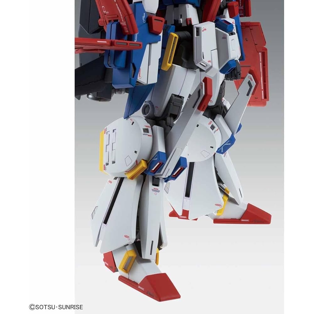 Bandai Spirits MG Gundam ZZ Версия Ka Масштаб 1/100 Пластиковая модель с цветовой кодировкой Многоцветная