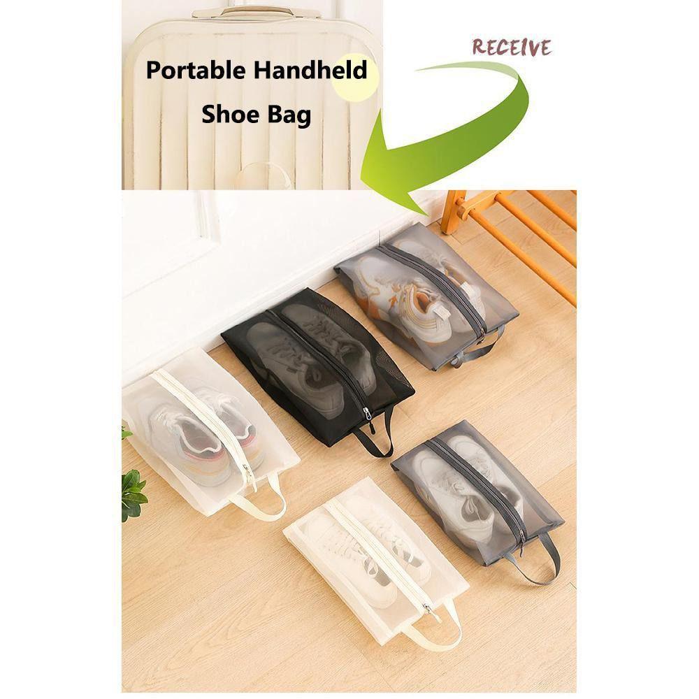 Breathable Travel Shoe Bag Lightweight Shoe Organizer Storage Shoe Pouch for Women & Men