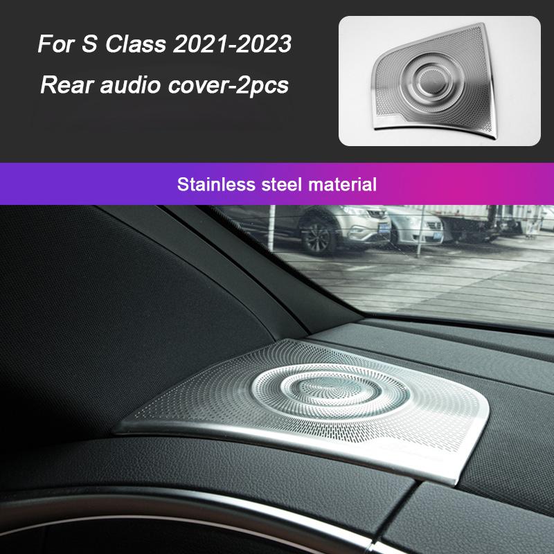 For Mercedes Benz S-Class V223 W223 , Under The Seat Air Outlet Mask Central Control Horn Cover Interior Accessory