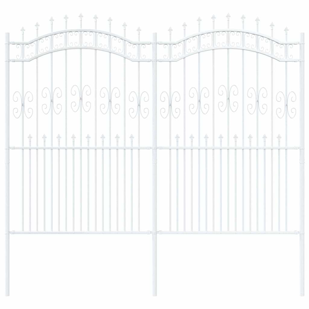 Garden Fence KAMPEN 240 x 228 cm Mesh Powder Coated Steel