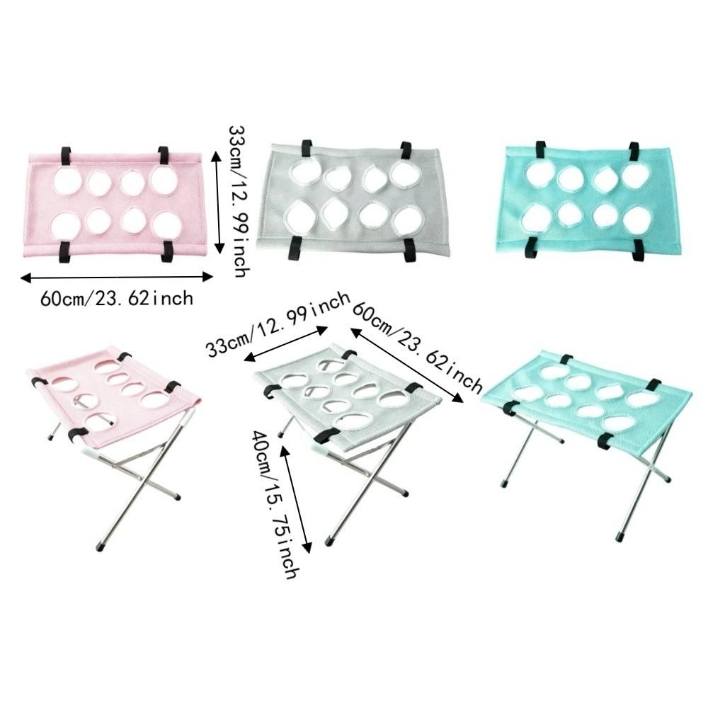 Foldable Pet Grooming Table Non-Slip Pet Grooming Hammock Rust-proof Pet Bathing Stand Pet Washing