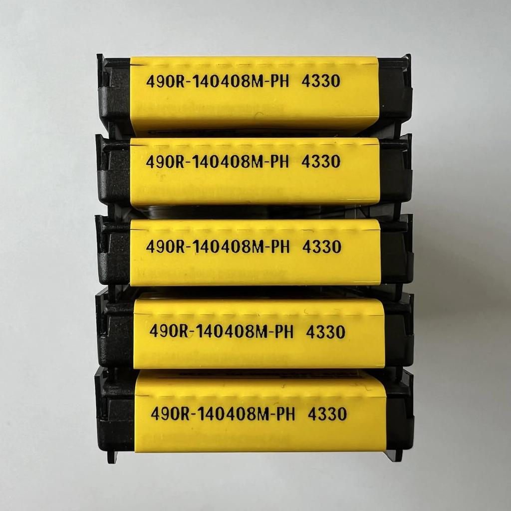 Original Sandvik / 490R-140408M-PH 4330 /CNC Lathe Carbide Blade 10 Pcs