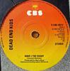 7-дюймовая пластинка DEAD END KIDS Have I The Right SCBS4972 CBS 1977 UK Rock Б/у