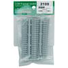 Greenmax N Gauge 2109 Railroad Fence (Concrete) 14-Piece Set (Unpainted Kit)