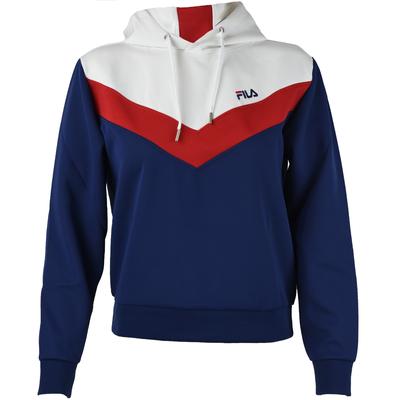 Bosa Cropped Hoody, женская темно-синяя толстовка