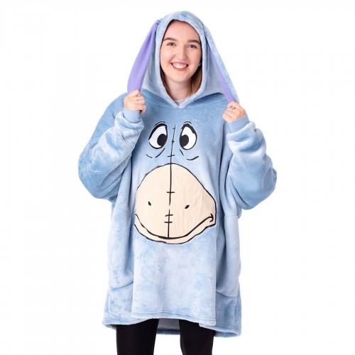 Winnie the Pooh Womens/Ladies Eeyore Blanket Hoodie