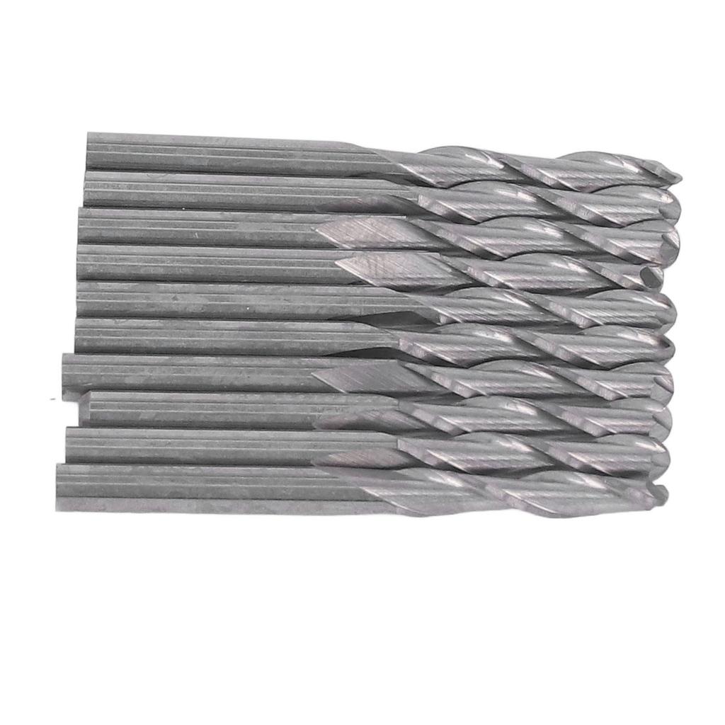 Набор концевых фрез HSS CNC Спиральная фреза-шарик для гравировки черновой обработки дерева 18 дюймов