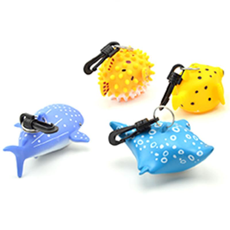 Мундштук для подводного плавания с мультяшной рыбой, пылезащитный чехол, держатель регулятора с зажимом, осьминог, безопасный второй