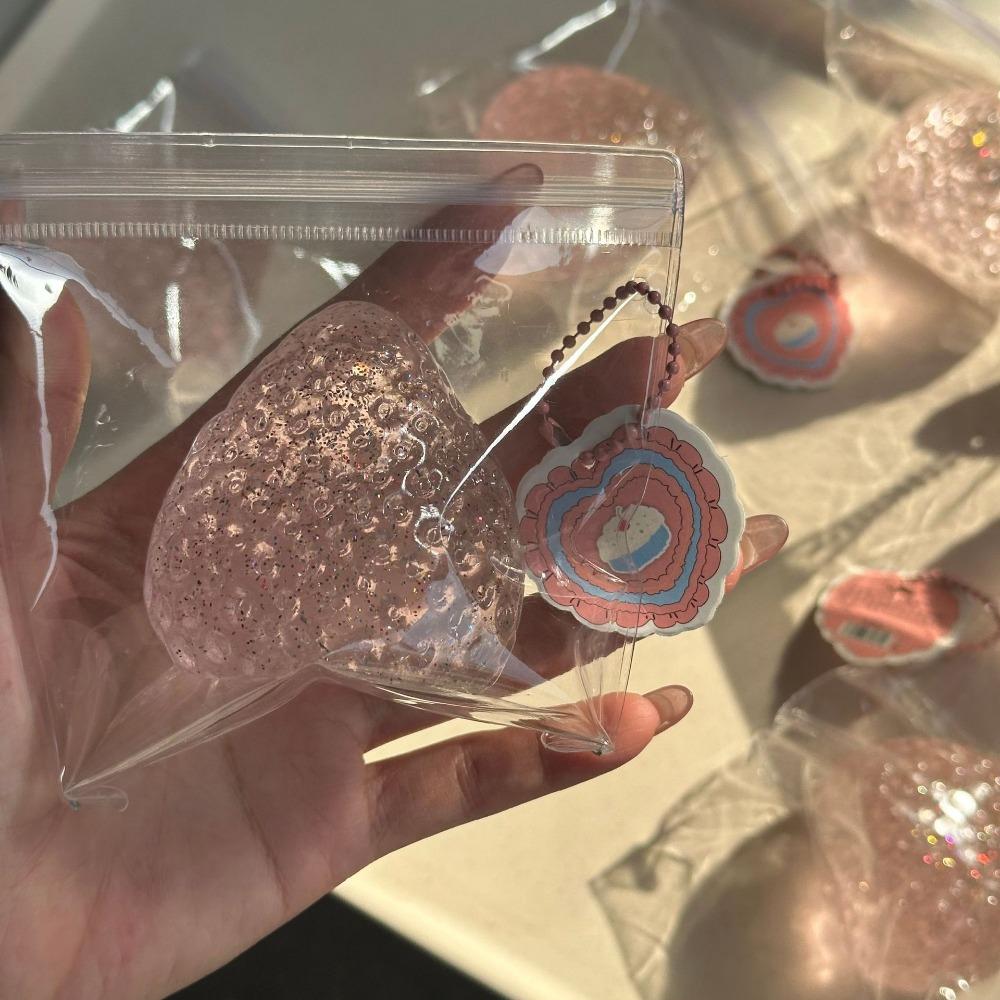 Мягкая игрушка-фиджет Strawberry Taba - Медленно восстанавливающаяся игрушка для снятия стресса для детей, взрослых, офиса и вечеринок - Сжимаемый подарок