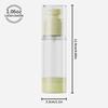 Airless Press Type Refillable Bottles Spray Bottle Lotion Cosmetic Dispenser Travel Portable Hydration Bottle