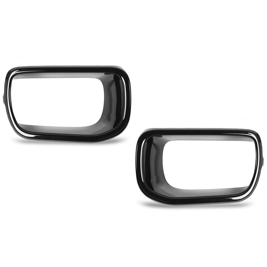 2pcs Gloss Black Front Bumper Air Duct Brake Vent Cover Trim Replacement for S F55 F56 F57 2014 2021