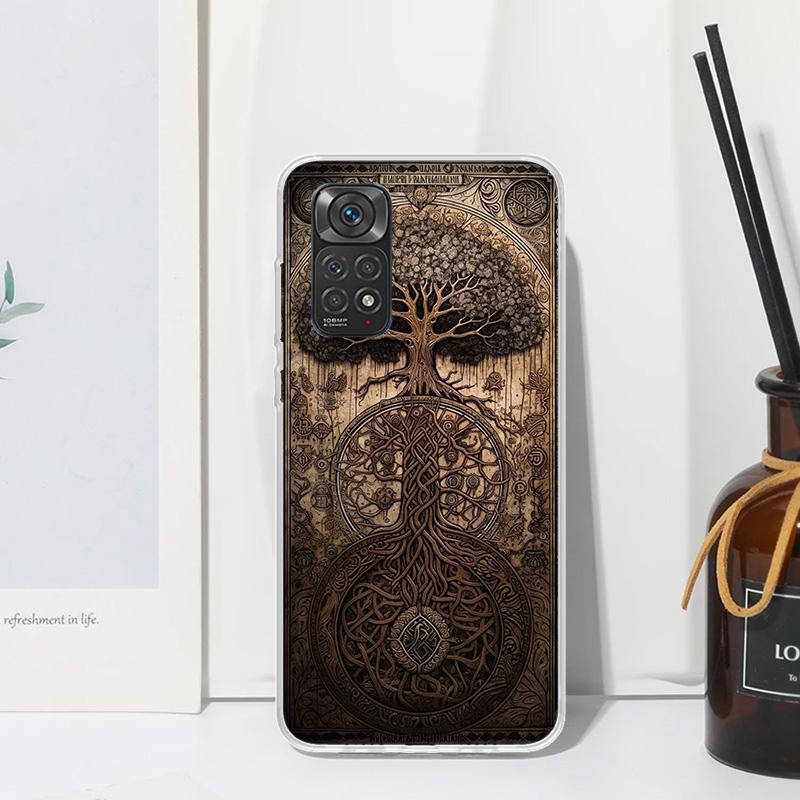 Tree of Life Space Phone Case For Xiaomi Redmi Note 15 13 14S 14 Pro Plus 12S 11S 10S 12 11E 10 11T Art Fundas Back Cover Redmi