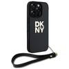Dkny Dkhcp16Lpbswsk Iphone 16 Pro 6.3   Czarny/Black Hardcase Wrist Strap Stock Logo