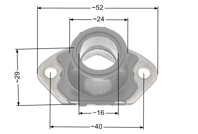 Соединитель карбюратора Nac Sps01-45 Cs4500 Cs5200 Market Chainsaws Nz307