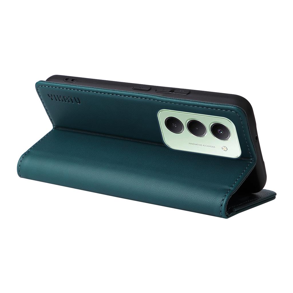 Для Xiaomi Redmi 15 5G (Глобальный) (169 мм) Чехлы для телефонов YIKATU Магнитная застежка PU кожа Мобильный чехол