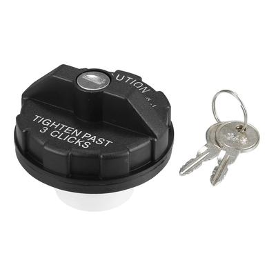 Motoforti Крышка лючка бензобака автомобиля Заглушка бака Подходит для Jeep Wrangler YJ 1991-1995 ABS с 2 ключами Черная