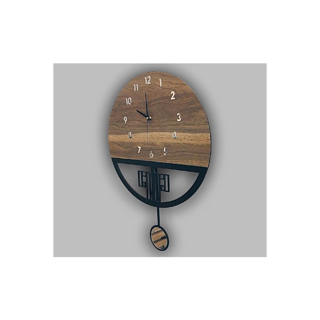 Деревянные настенные часы с бесшумным маятником, Часы с маятником, Настенные часы, Деревянные часы, Деревянные настенные часы