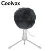Music Studio Equipment Outdoor Artifical Fur Windscreen Condenser Microphone Cover Muff Windscreen for Blue Snowball