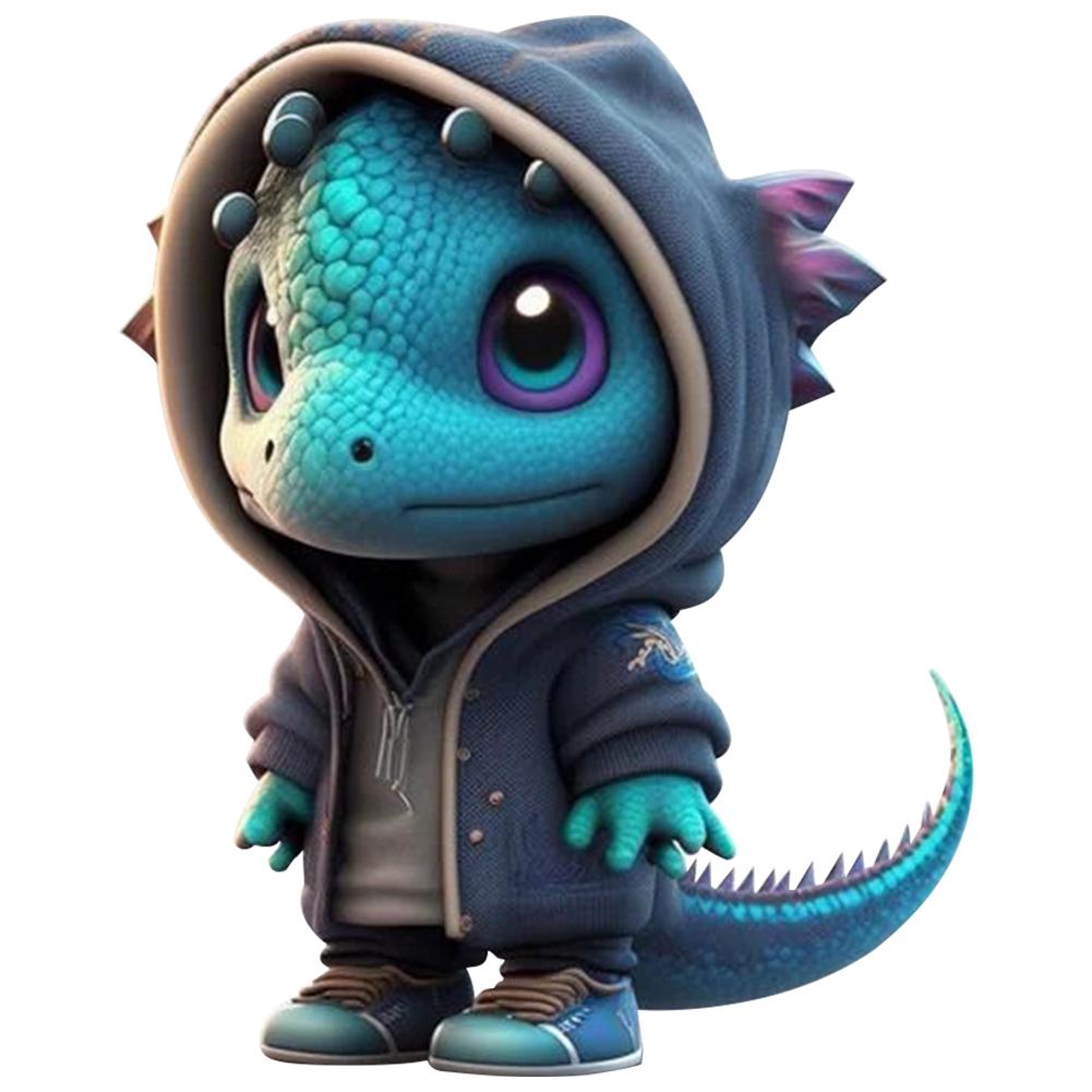 Крутые фигурки драконов, креативные рождественские украшения в виде драконов, милые статуэтки драконов, скульптуры динозавров из смолы, украшения для рождественской вечеринки