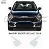 Фара Заднее зеркало Дверные пороги Треугольник Защитная пленка TPU Для KIA SPORTAGE 2024 Защита от царапин Предустановленная Прозрачная PPF Устойчивая