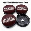 4pcs 56mm 60mm Universal WRC Emblem Car Wheel Center Cover Hub Cap Sticker For FORD 10Q TOYOTA Volkswagen KIAQ10