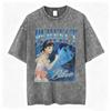 Anime Perfect Blue Mima Kirigoe Vintage Washed TShirt Men Women Clothing Fashion Aesthetic Short Sleeve Oversized T Shirts Tops
