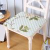 45x45cm Square Chair Cushion Anti-Slip Soft Pad Cotton Flower Printed Seat Protective Mats Portable Office Home Decoration