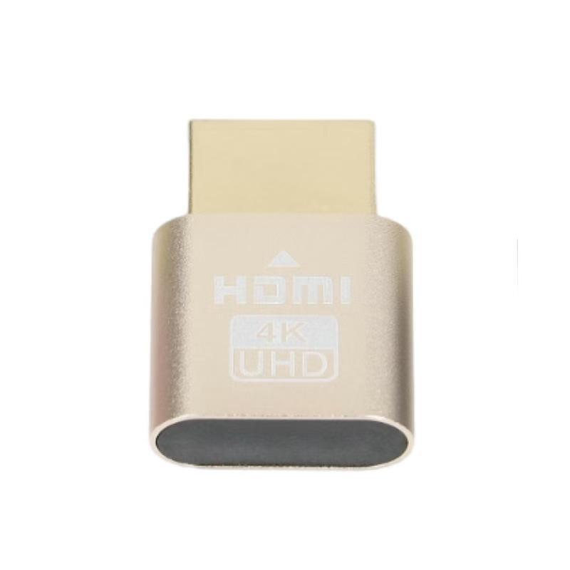 Адаптер видеокарты HDMI для виртуального дисплея: Поддержка нескольких портов (DP, DVI, VGA) для игр и удаленной настройки.