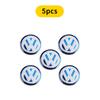 For VW 14mm Car Key Badge Emblems Replacement Car Key Stickers For Volkswagen VW Polo Passat B5 B6 B7 T4 T5 Golf 4 5 6 Tiguan Jetta GTI zs3