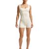 × SKIMS Матовый Bodysuit с принтом по всей поверхности, из мягкой ткани Dri-FIT, удобный, женский bodysuit IV4907-108