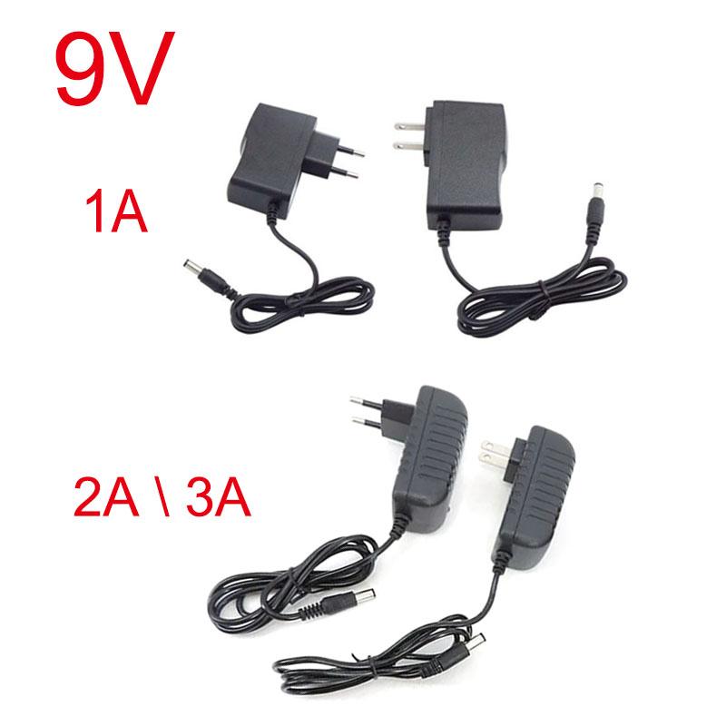 Сетевой адаптер-трансформатор AC 220V в DC 5V 9V 12V 24V 1A 2A 3A 4A 6A 1000mA для светодиодной ленты, настенное зарядное устройство, вилка EU AU