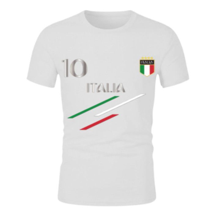 Ensemble foot homme Style Italie - Maillot & Jogging léger - Collection Printemps / Été - - Blanc