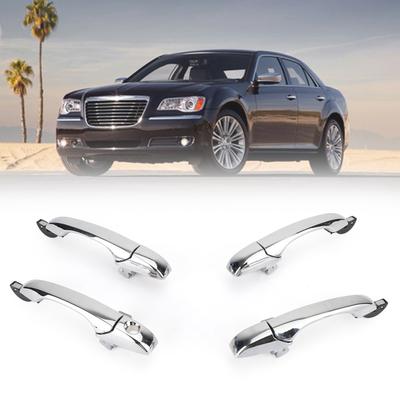 Areyourshop 4x Наружная дверная ручка 4589009AH Хром Для Chrysler 300 / 300C 2005-2010