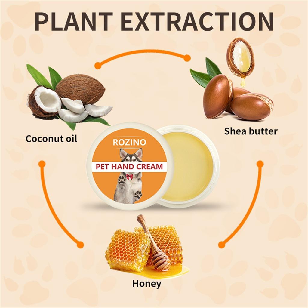 Pet Hand Cream For Cats And Dogs - Moisturizing Care For Foot -Protection - Hand Cream