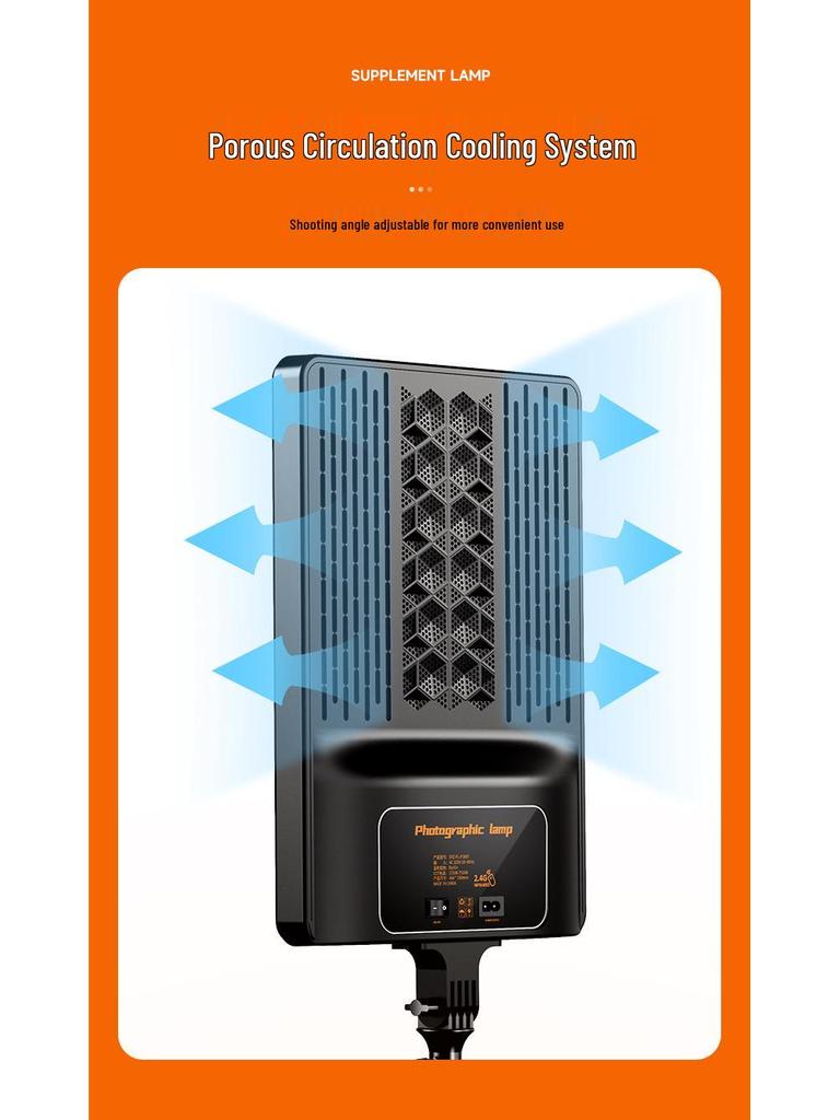 Напольная подставка для мобильного телефона с комплектом освещения для прямых трансляций и фотографии