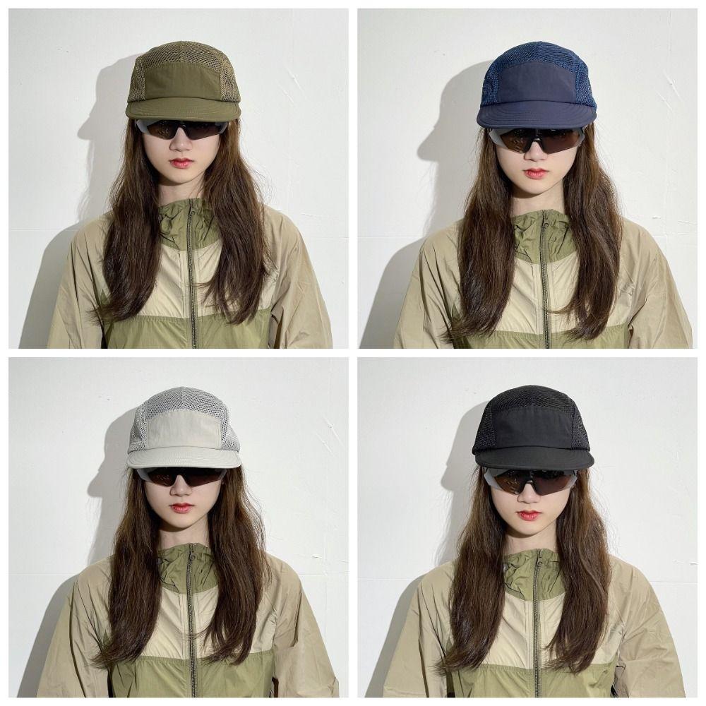 Быстросохнущие сетчатые бейсболки, полые спортивные сетчатые кепки, элегантные козырьки, шляпы, для улицы