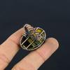 Шмель яшма драгоценный камень медная проволока обернутая ювелирное кольцо ручной работы подарок для нее все размеры